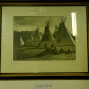 Cover image of Indian teepees
